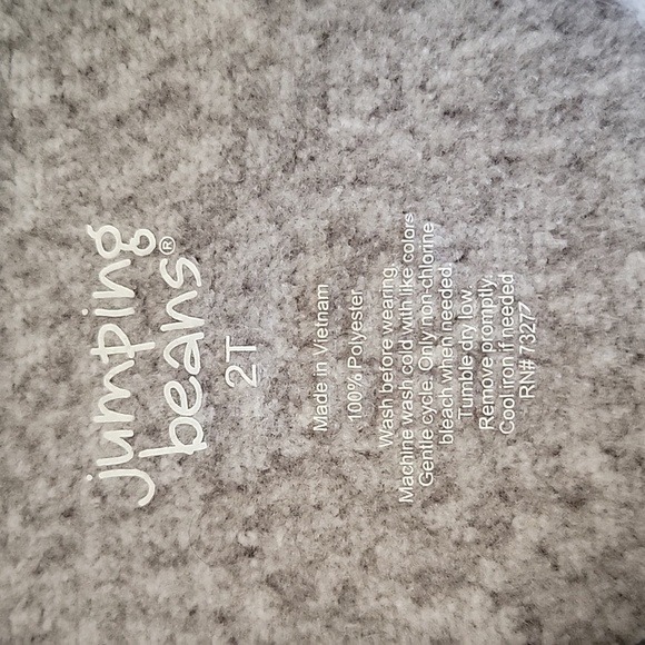 3 for $21 Item🎉Toddler Zip Sweater by Jumping Beans - Picture 3 of 4